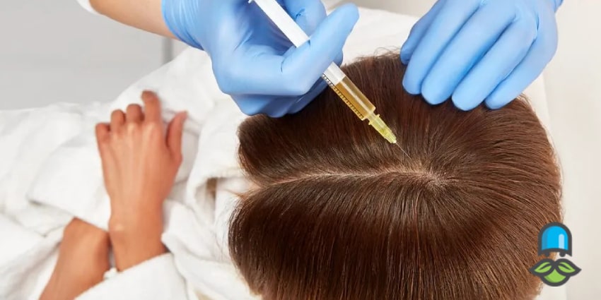 آمادهسازی برای درمان پی آر پی مو